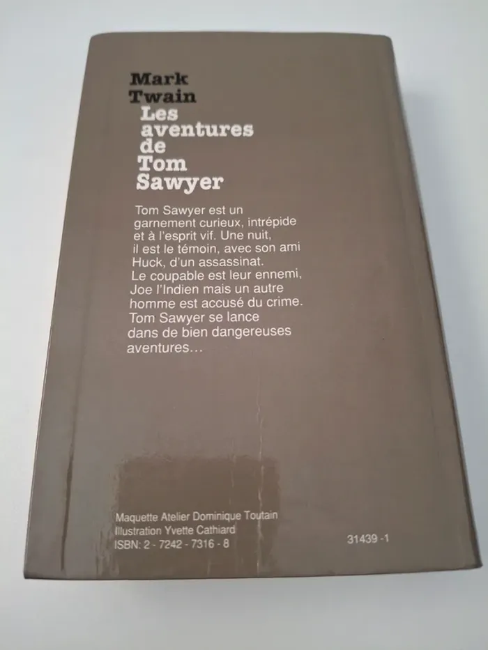 Livre Les aventures de Tom Sawyer - photo numéro 2