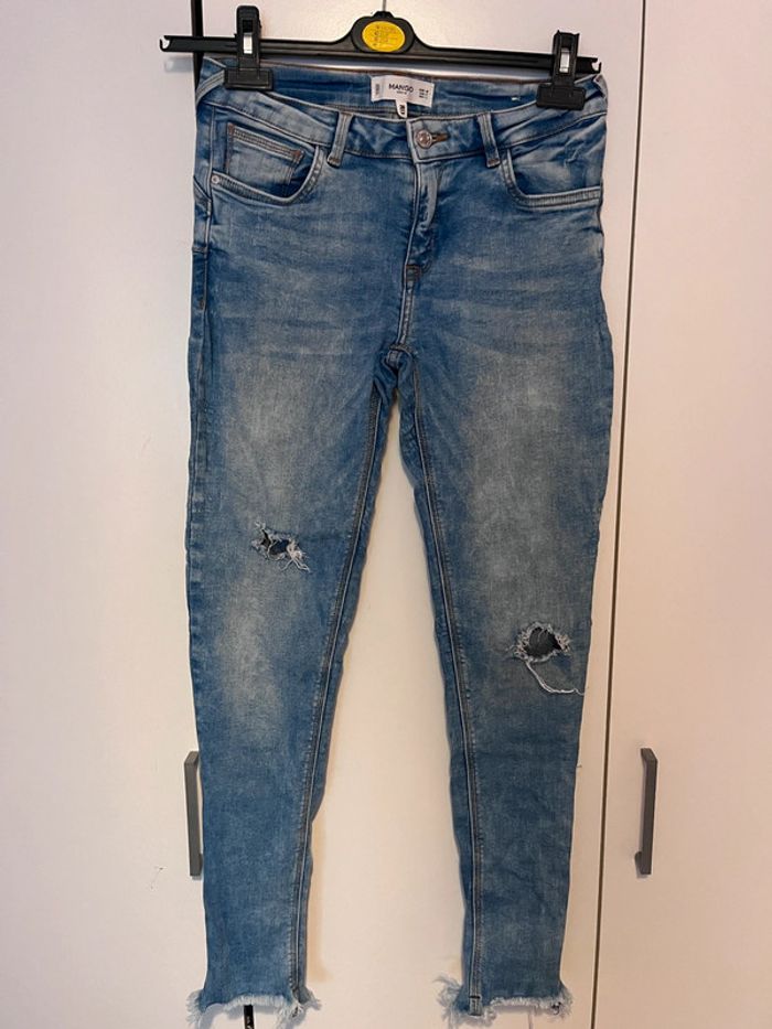 Jeans troués mango - photo numéro 2
