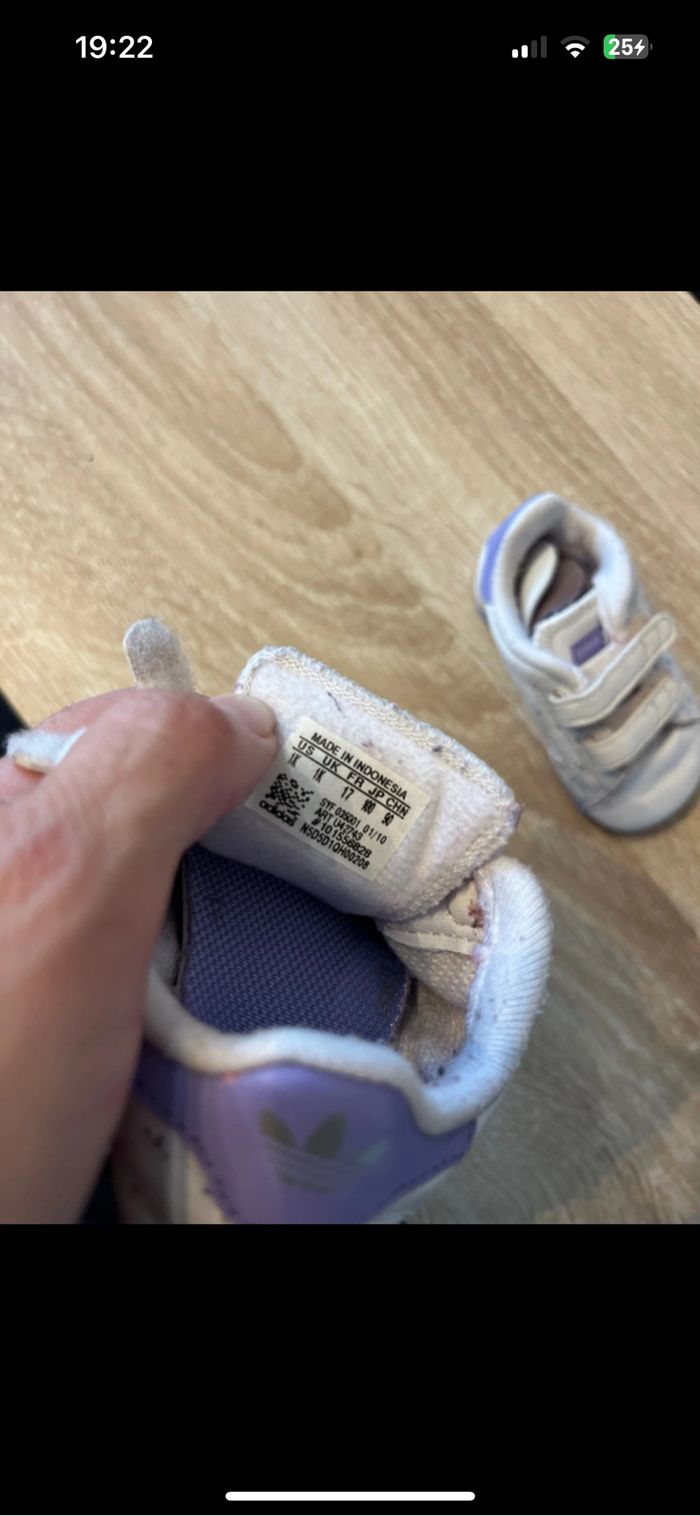 Chaussure adidas bébé - photo numéro 7