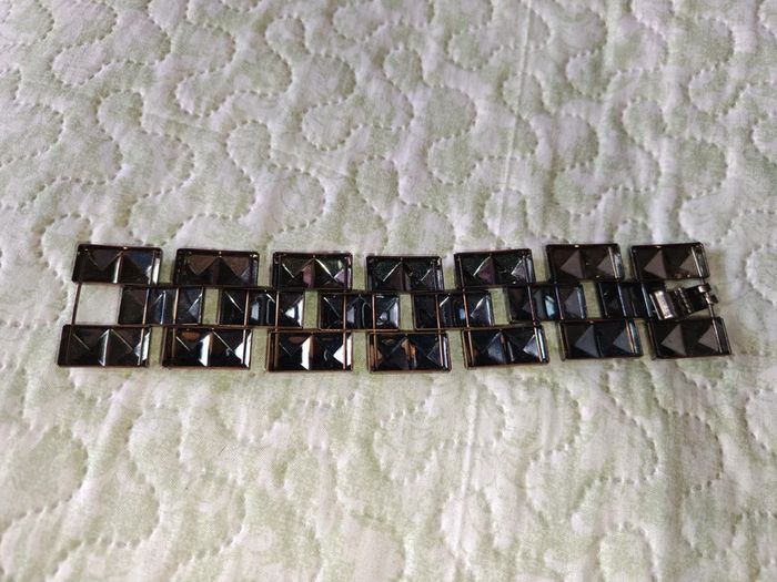 Bracelet rock couleur bronze - photo numéro 3