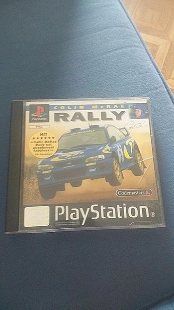 Jeu de playstation colin mcrae rally