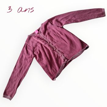 💜 Gilet violet effet métallisé 💜