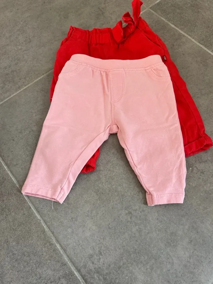 Lot pantalon okaidi - photo numéro 3