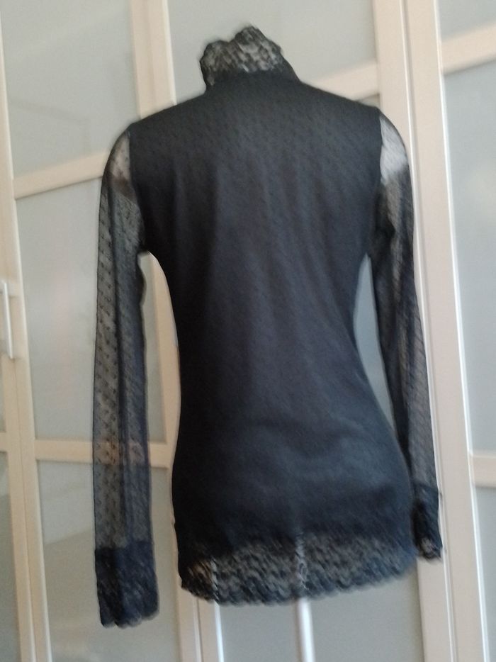 haut festif plumetis dentelle T38 - photo numéro 3