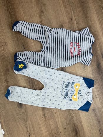 Lot de 2 pyjamas 18 mois