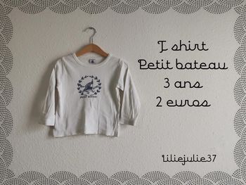 T shirt Petit bateau 3 ans