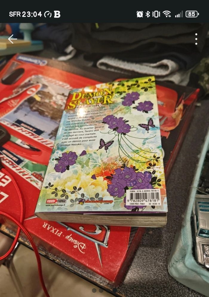 Lot deux mangas daemon slayer tome 6 et 7 - photo numéro 4