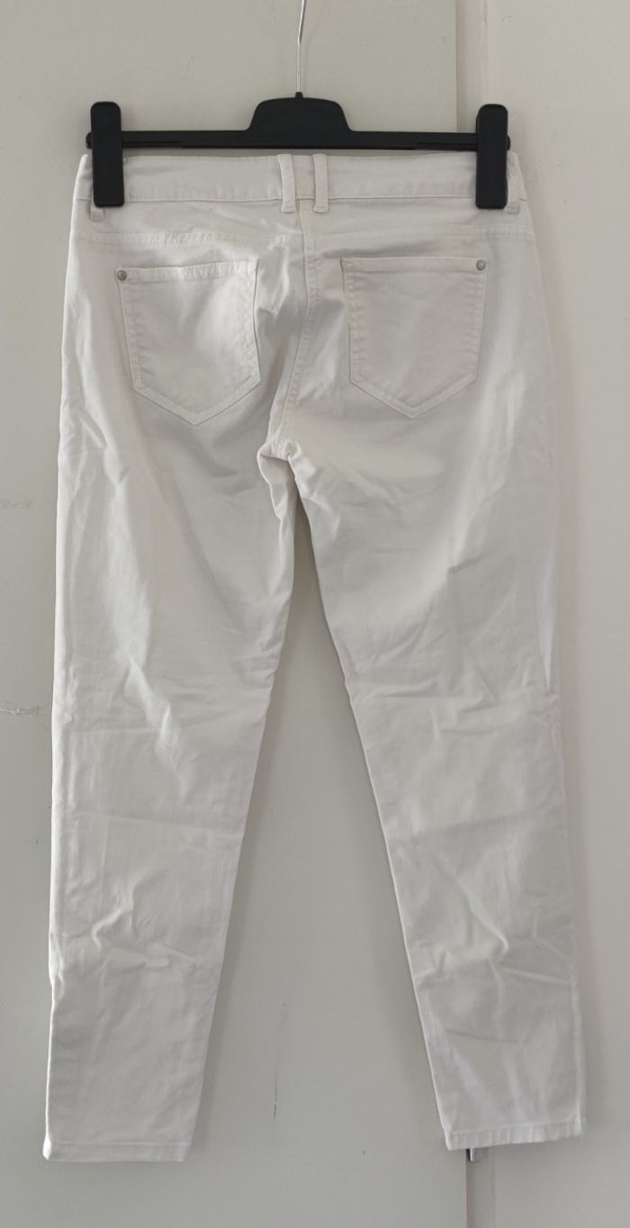 Jean blanc Kookaï femme Taille36 – coupe classique – bon état - photo numéro 2