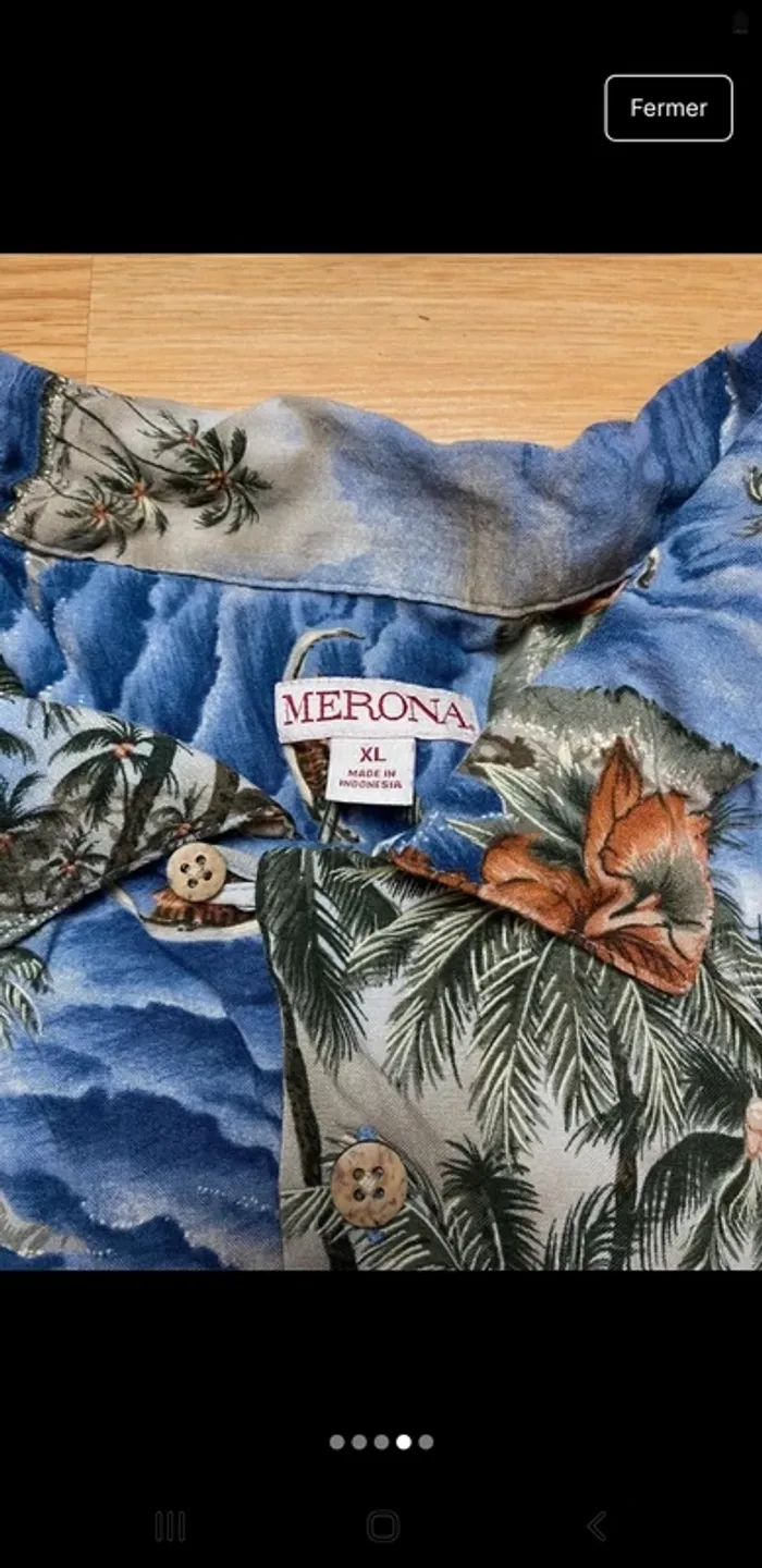 Chemise hawaïenne Merona - photo numéro 4