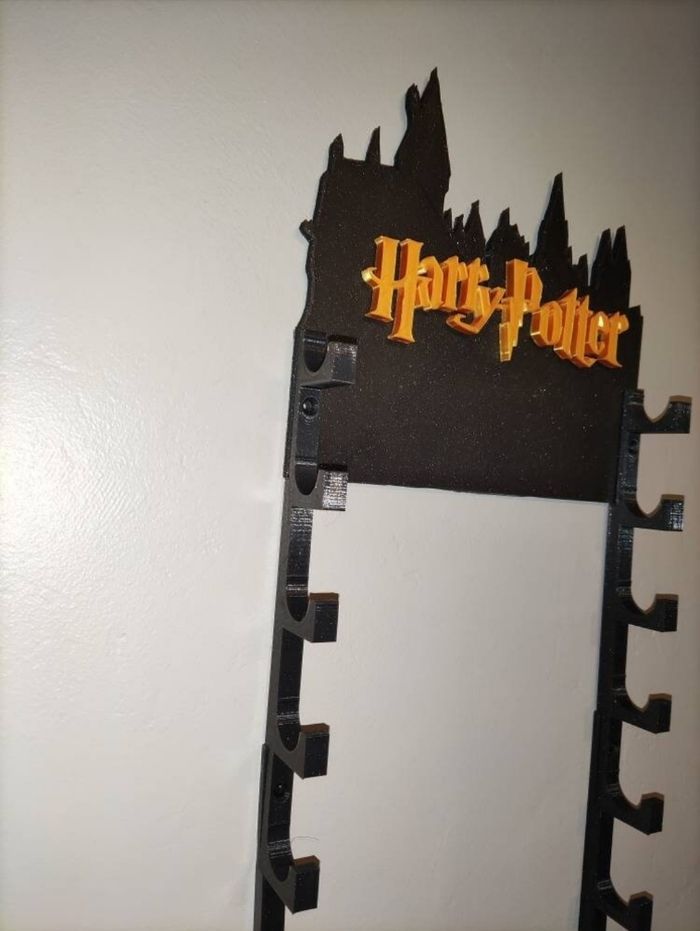 Support mural 10 baguettes Harry Potter - photo numéro 4