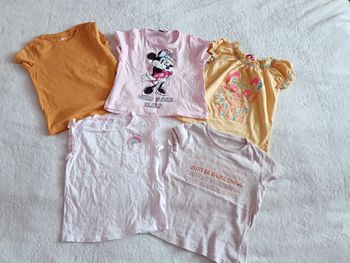 Lot 5 t-shirt 4 ans