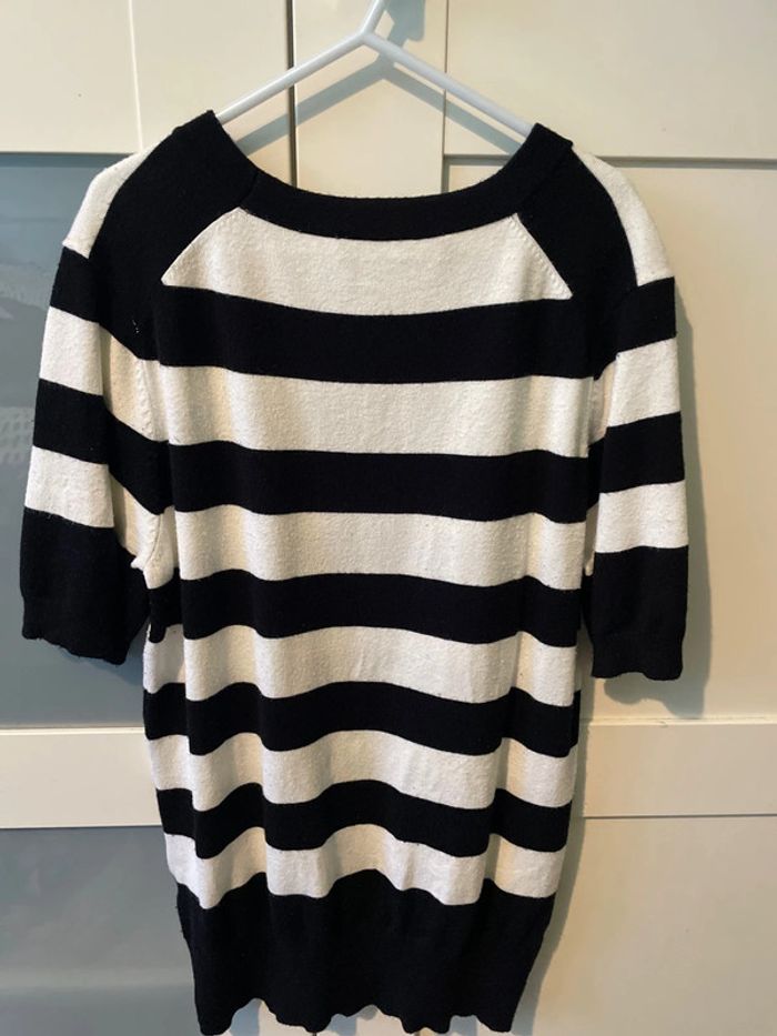 Pull rayé fin - photo numéro 3