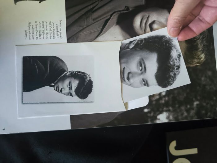 Livre collector coffret Johnny Hallyday avec photos inédites et goodies neuf - photo numéro 5