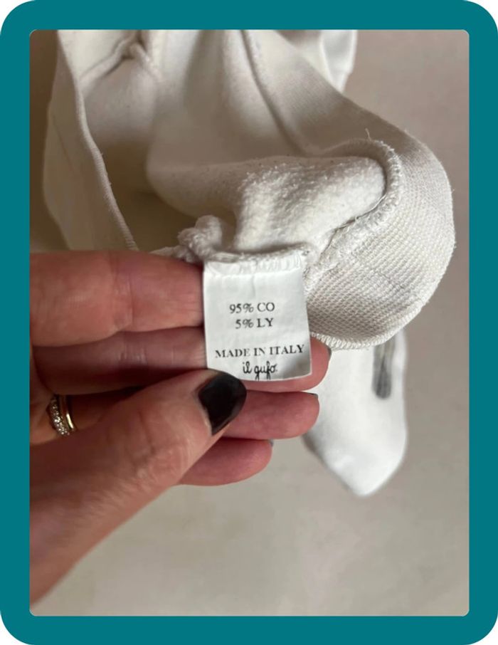 Sweat-shirt coton gratté très doux 9 mois - Il Gufo - photo numéro 5