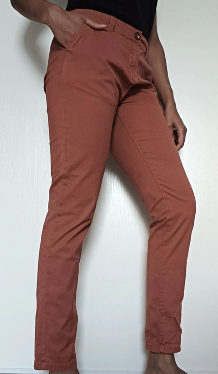 Pantalon rouille T38 - photo numéro 2