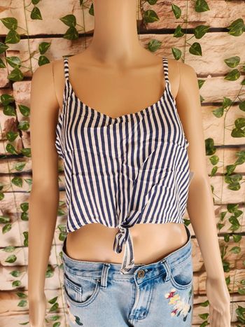 🌸Croptop Marinière 🌸Ardene🌸Taille 40🌸Neuf🌸