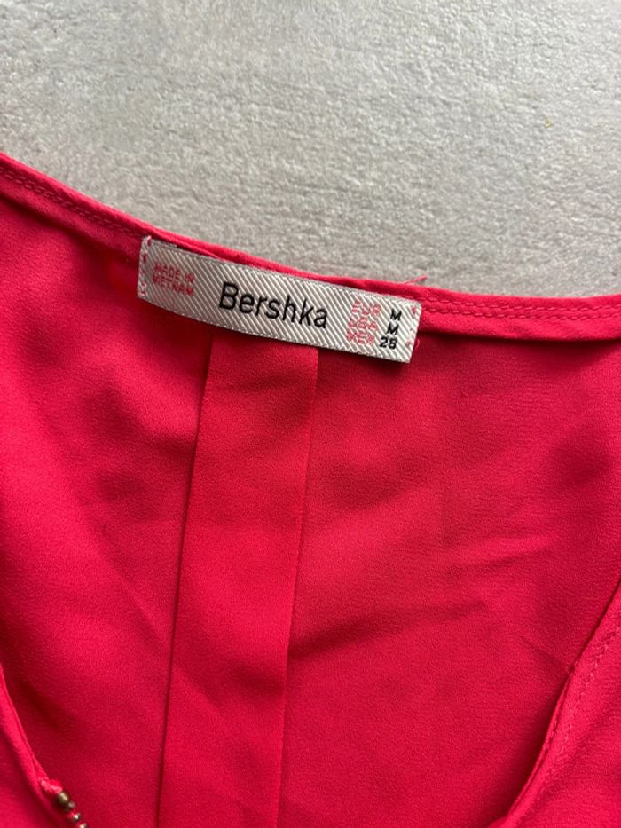 Blouse rouge fluide – Bershka – Taille M - photo numéro 3