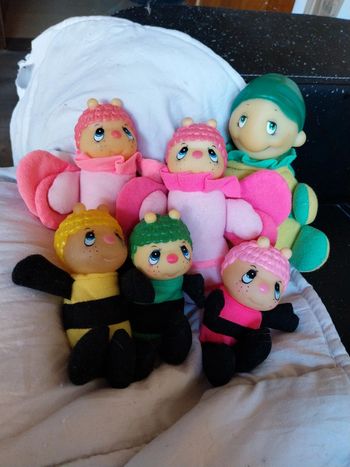 Lucioles vintage papillon, tortue lumineuse ds le noir