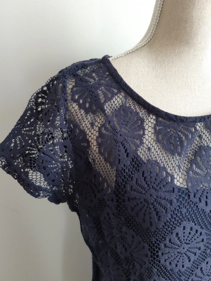Robe dentelle Hilfiger Denim T38 - photo numéro 4