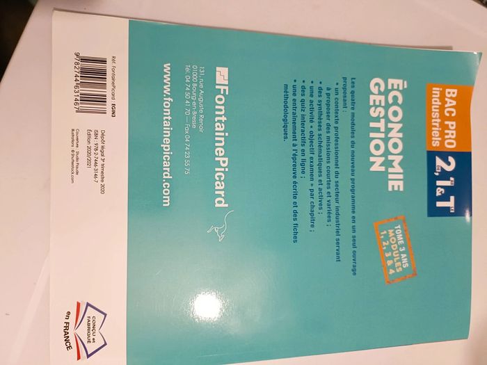 Livre économie gestion bac pro - photo numéro 5