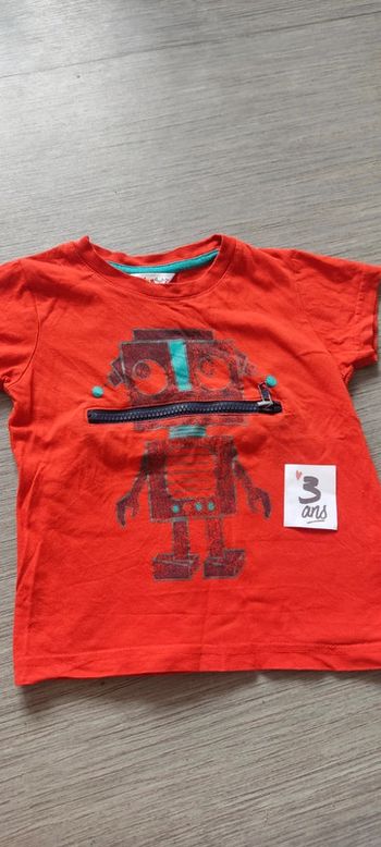 T-shirt 3 ans robot
