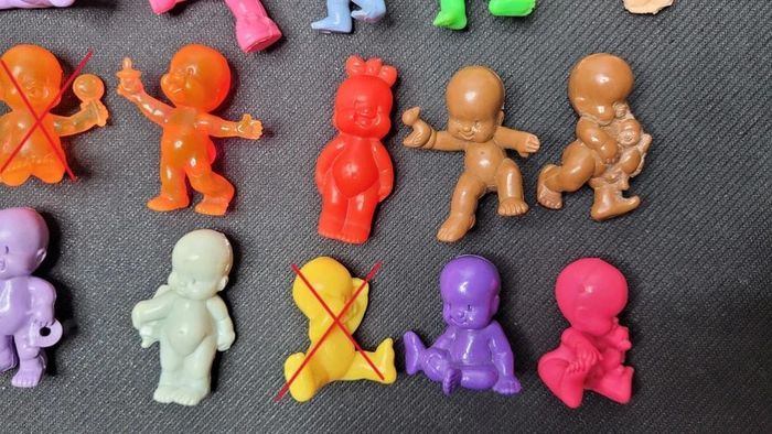 Lot de 23 Figurines Babies Galoob 1991 - photo numéro 3