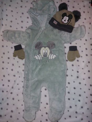 Combinaison + bonnet gant