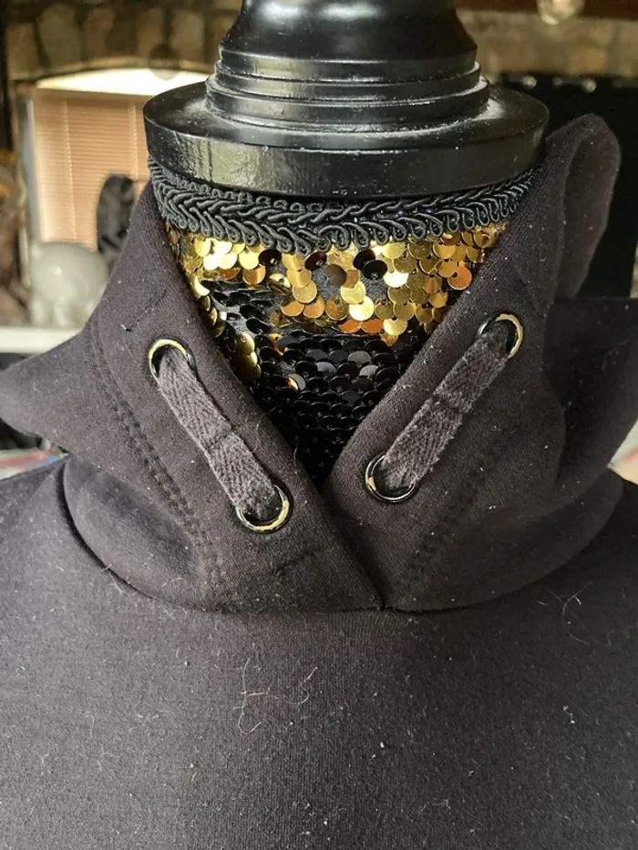 Sweat à capuche positivé vibes - photo numéro 4