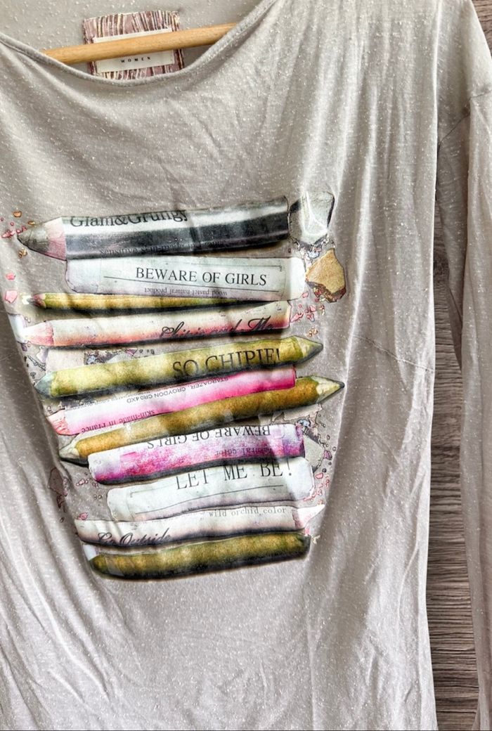 Blouse manches longues chipie taille 34 XS - photo numéro 2