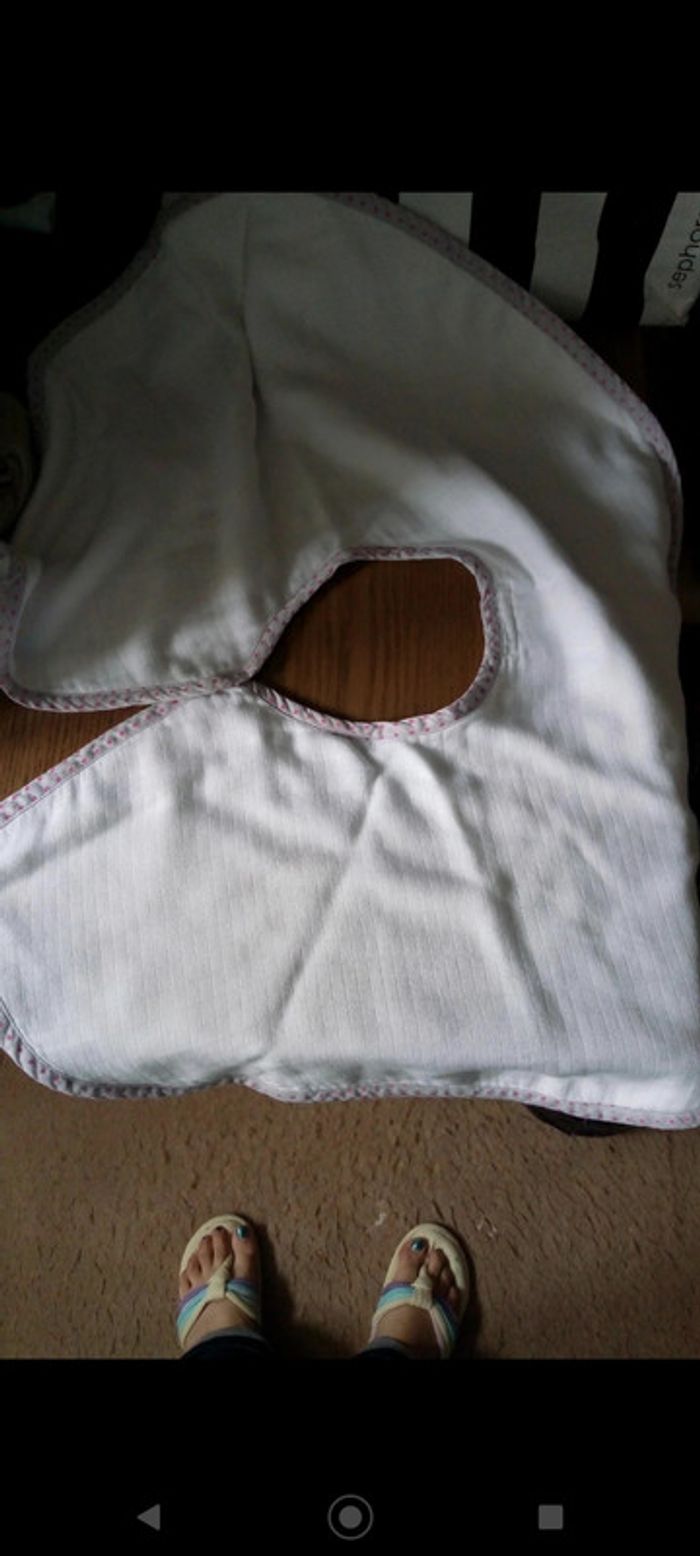 Lange bébé tour du cou, bavoir d'épaule - photo numéro 4