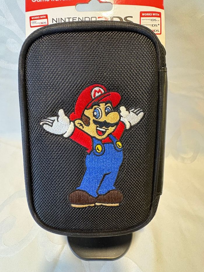 Housse de protection officielle Nintendo mario 3ds/dsi/ds lite noire - photo numéro 2