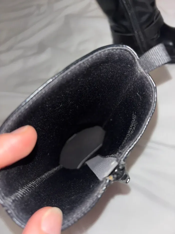 Botte style motard mi mollet H&M t27 - photo numéro 4