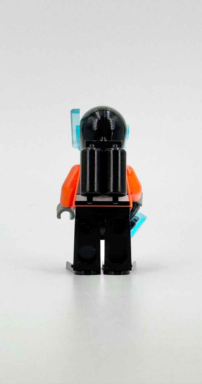 Lego Figurines City : Pilote de Sous-Marin, Sous-Marinier / Chercheur et Photographe - NEUF - photo numéro 3