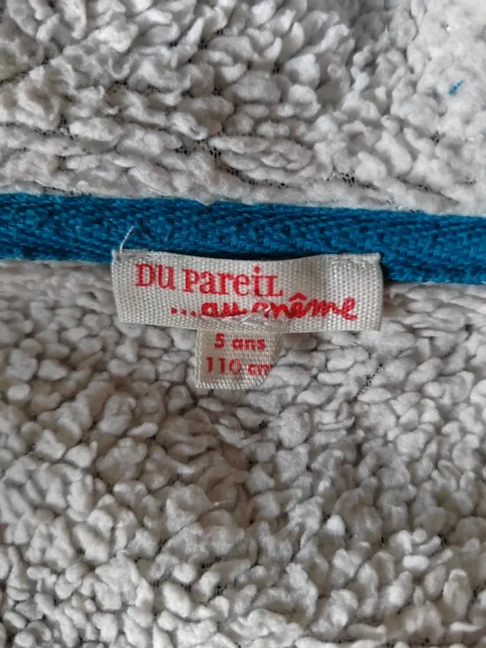 Gilet zippé épais 5 ans Du pareil au même - photo numéro 3