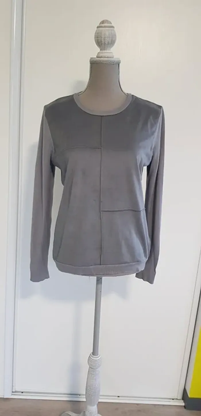 Pull chaud velours