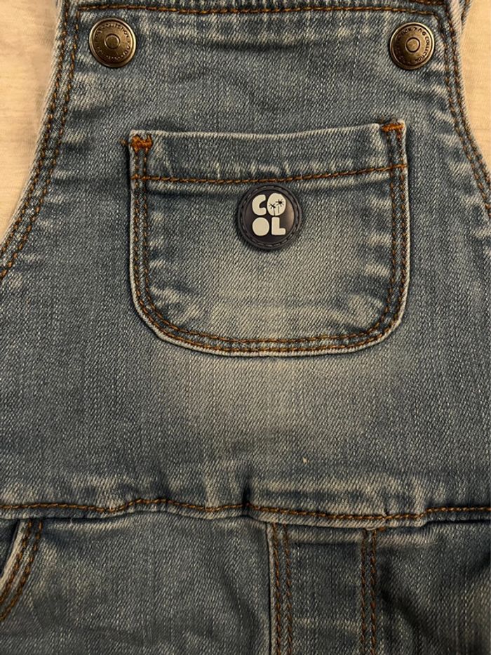 Ensemble salopette tee-shirt TAO 9 mois - photo numéro 3