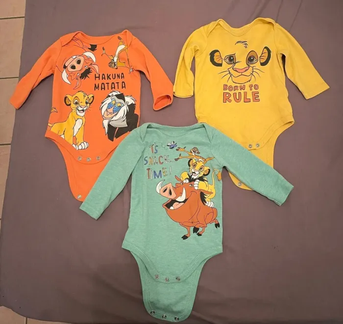 Lot body bébé