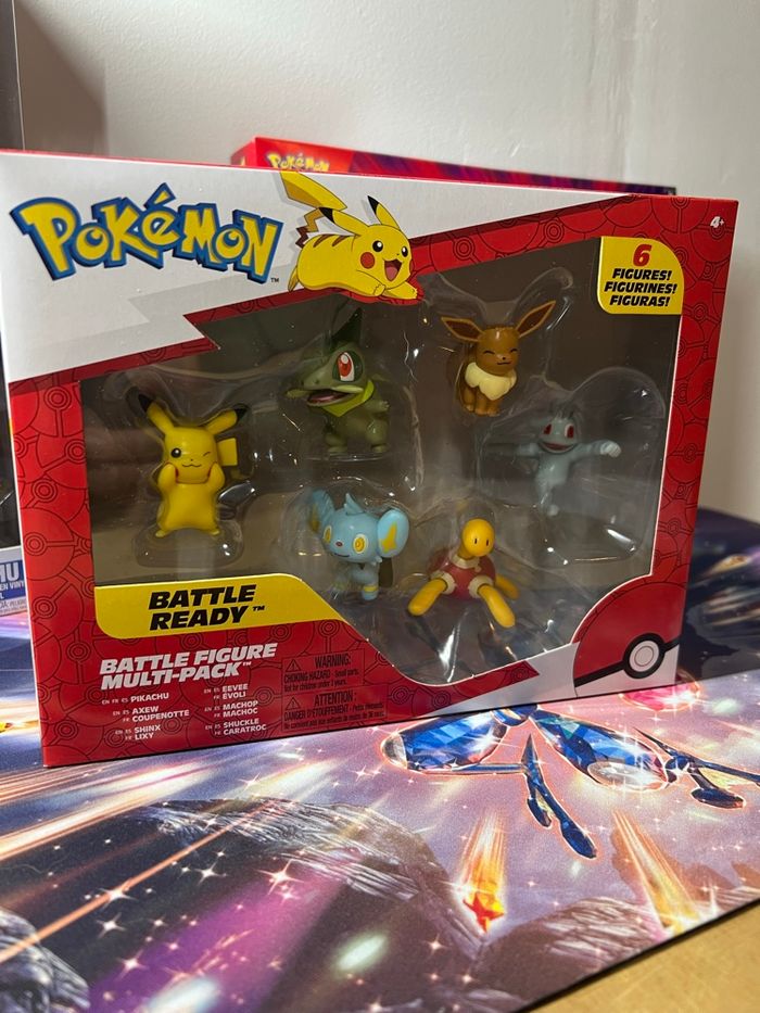 Coffret 6 figurines Pokémon - photo numéro 3