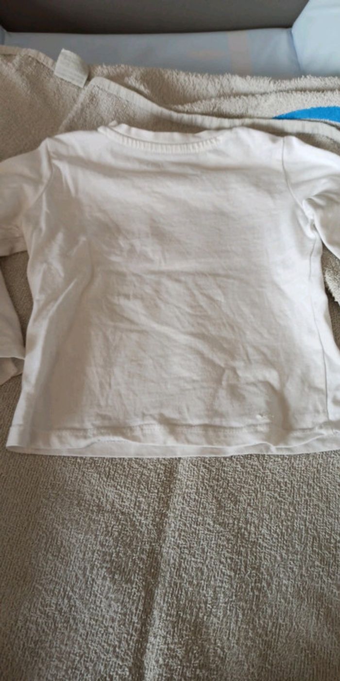 T shirt blanc in extenso - photo numéro 3