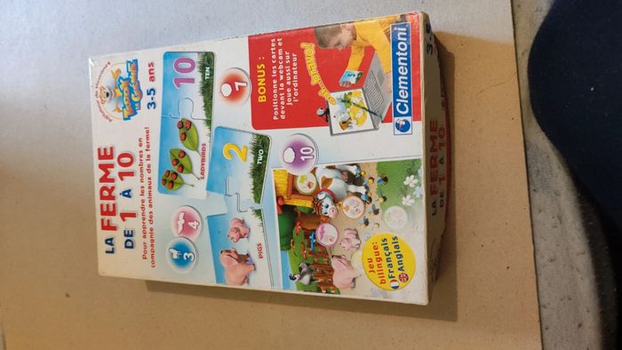 jeu d'apprentissage 1 à 10