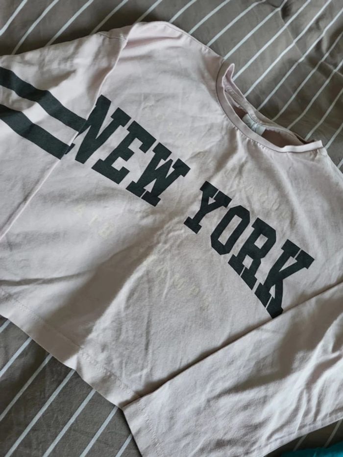 Lot 2 tee shirts manches longues 8 ans - photo numéro 5