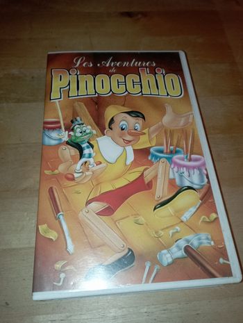 Cassette les aventures de Pinocchio