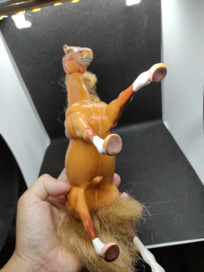 CHEVAL horse toy alpha international inc alezan Brown horse #geektradelanard - photo numéro 9