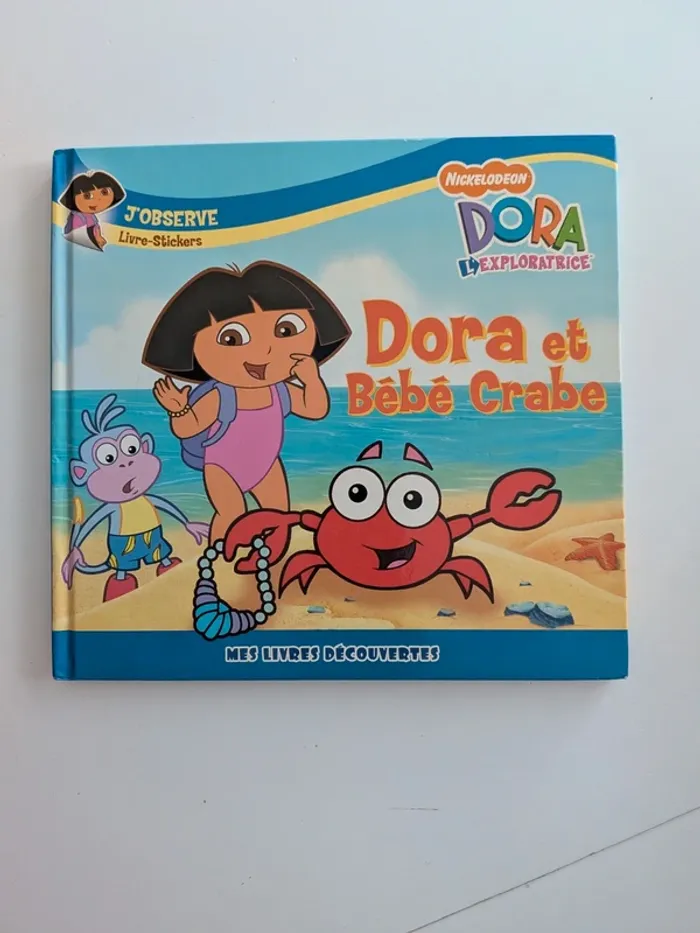 Livre Dora et bébé crabe