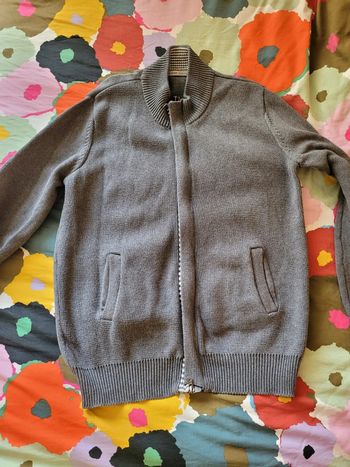 Gilet gris taille M