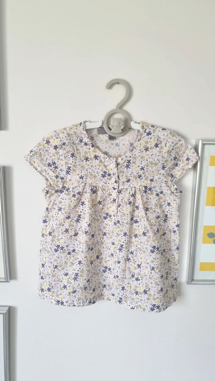 Blouse, chemise, tunique légère lisa rose taille 4ans