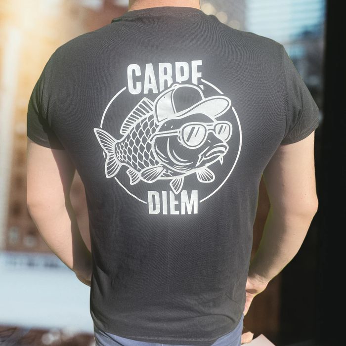 T-shirt humoristique "carpe diem"