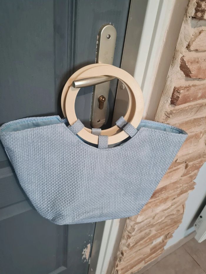 Petit sac bleu - photo numéro 2