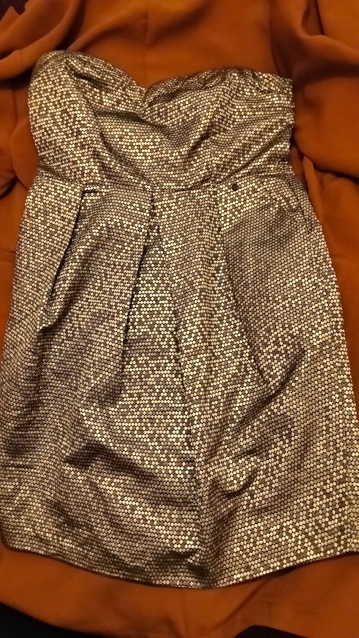 Robe bustier de soirée courte - photo numéro 5