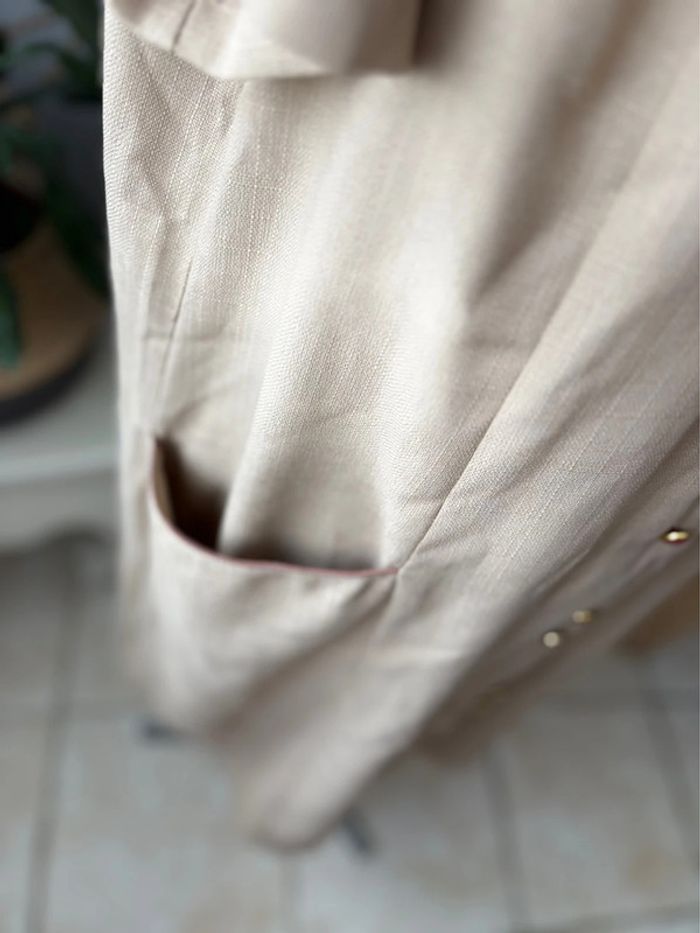 Robe longue - style vintage rétro des années 70 - Charmance - taille 52 - neuve jamais portée - photo numéro 3
